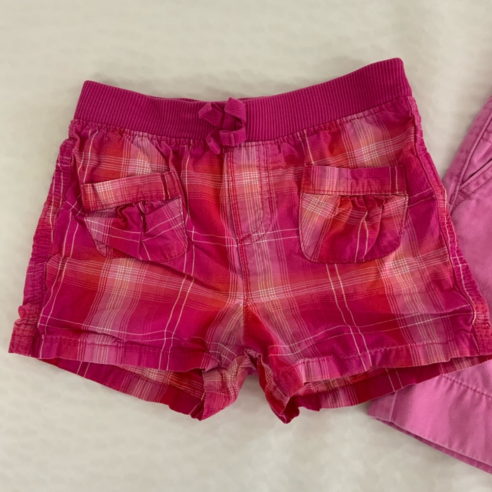 Girl’s 1989 Place Plaid Shorts Size 4T